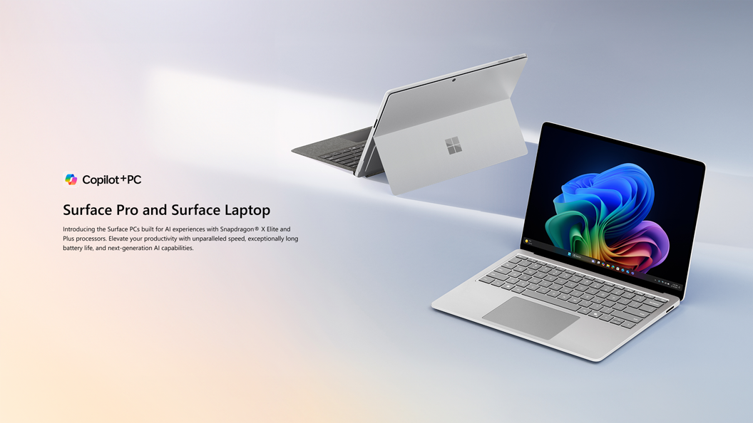 Surface for business homepage hero design Fall 2024